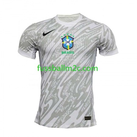Fußballtrikots Brasilien Copa America Torwart Heim Trikotsatz 2024